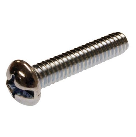 MTS SCREW MUSH NIBBED COMB PH/SLOT ZINC M 5 X 12MM